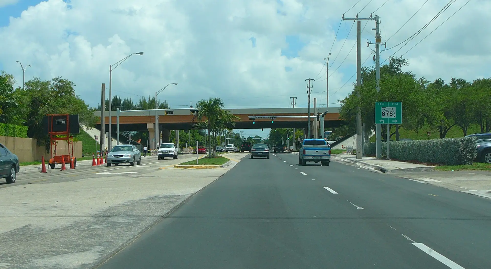 Galloway Road corridor through Glenvar Heights near Killian in Kendall Florida